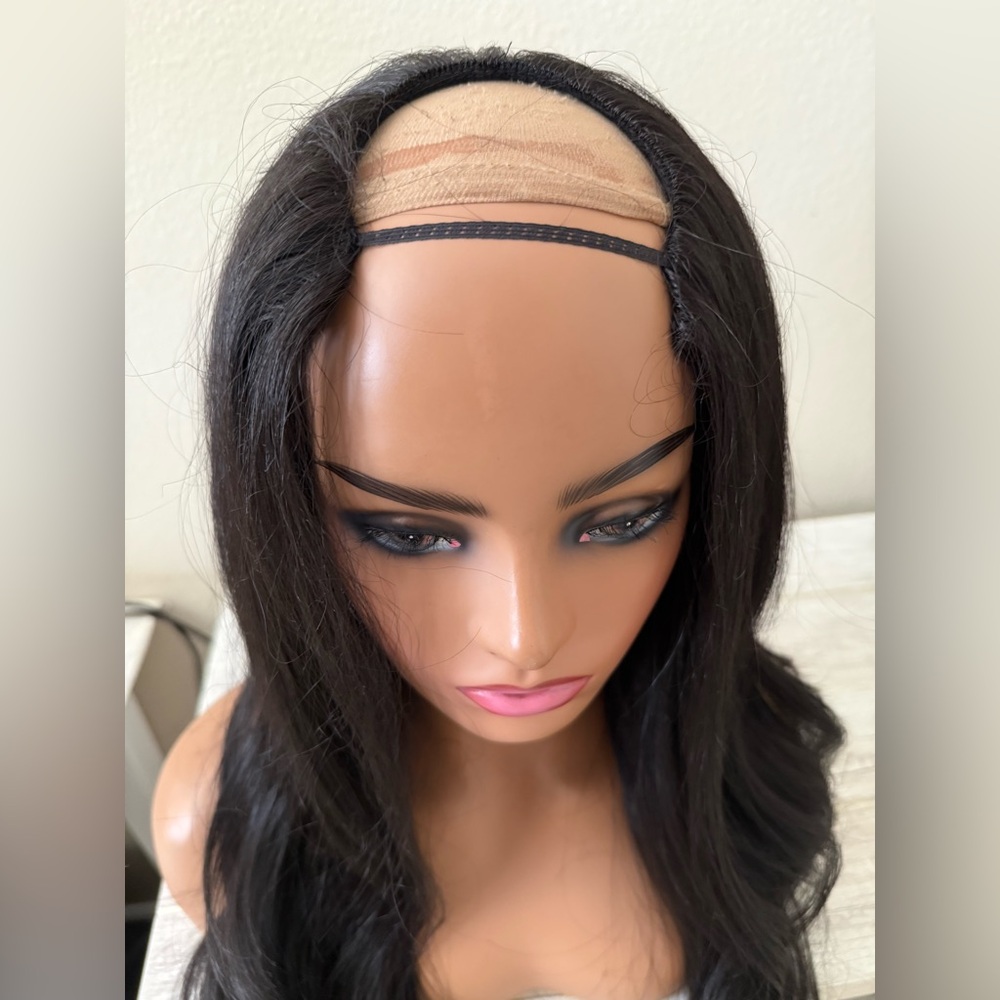 Dark brown U Part Long Wavy Women’s Hair Wig - 24 inch - Picture 9 of 14